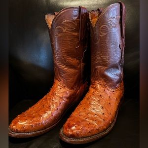 Lucchese Men’s Ostritch Boots